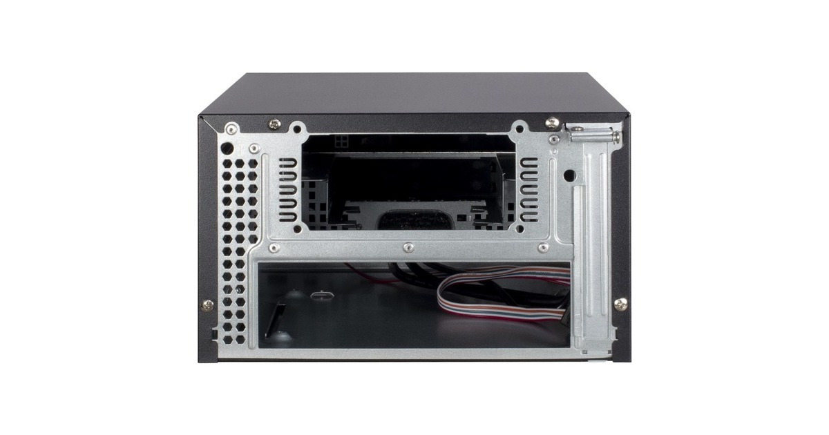 Inter-Tech MI-008 ITX, Tower-Gehäuse(schwarz)