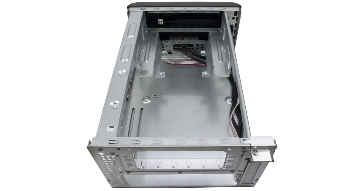 Inter-Tech MI-008 ITX, Tower-Gehäuse(schwarz)