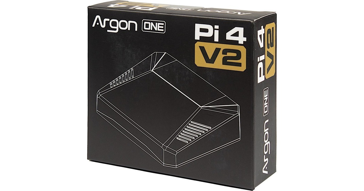 Inter-Tech ODS-727 für Raspberry Pi 4B, Gehäuse(für Raspberry Pi 4 Modell B)