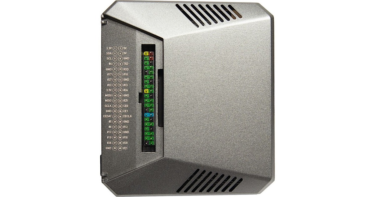 Inter-Tech ODS-727 für Raspberry Pi 4B, Gehäuse(für Raspberry Pi 4 Modell B)