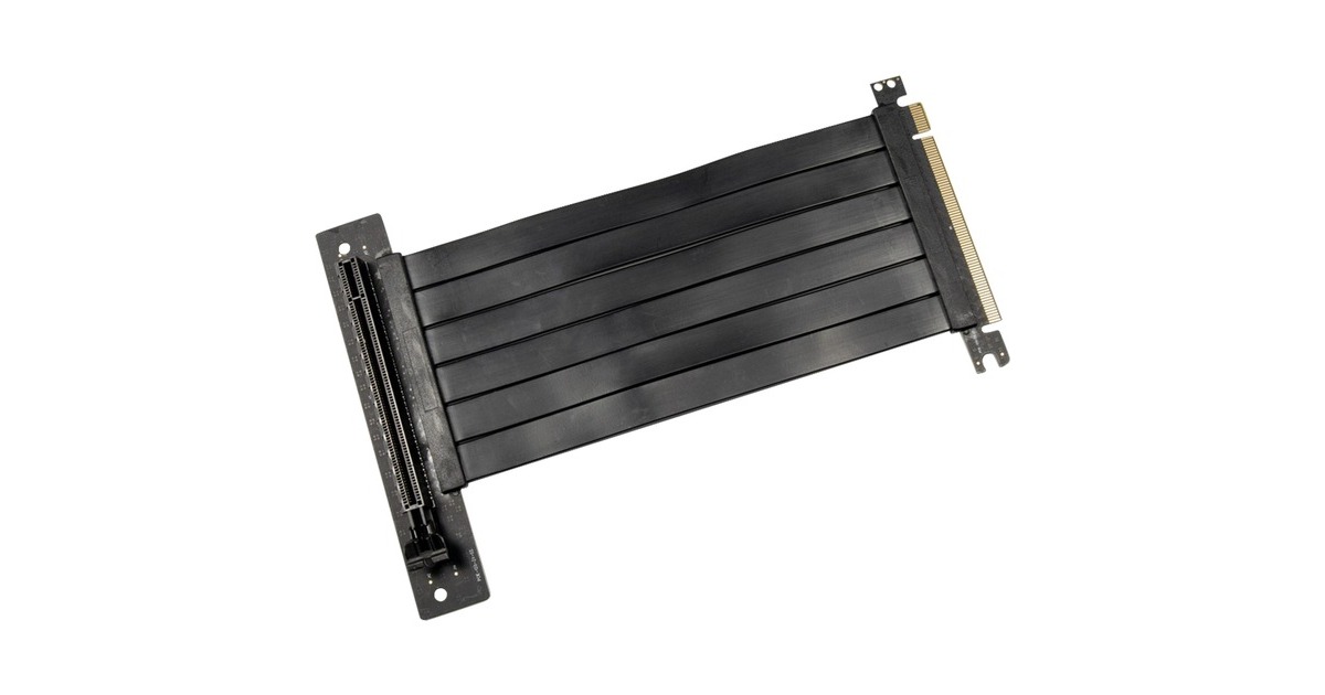 Inter-Tech RISERKABEL RC-01(schwarz, 20cm)