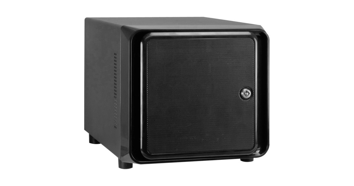 Inter-Tech SC-4100, Cube-Gehäuse(schwarz)