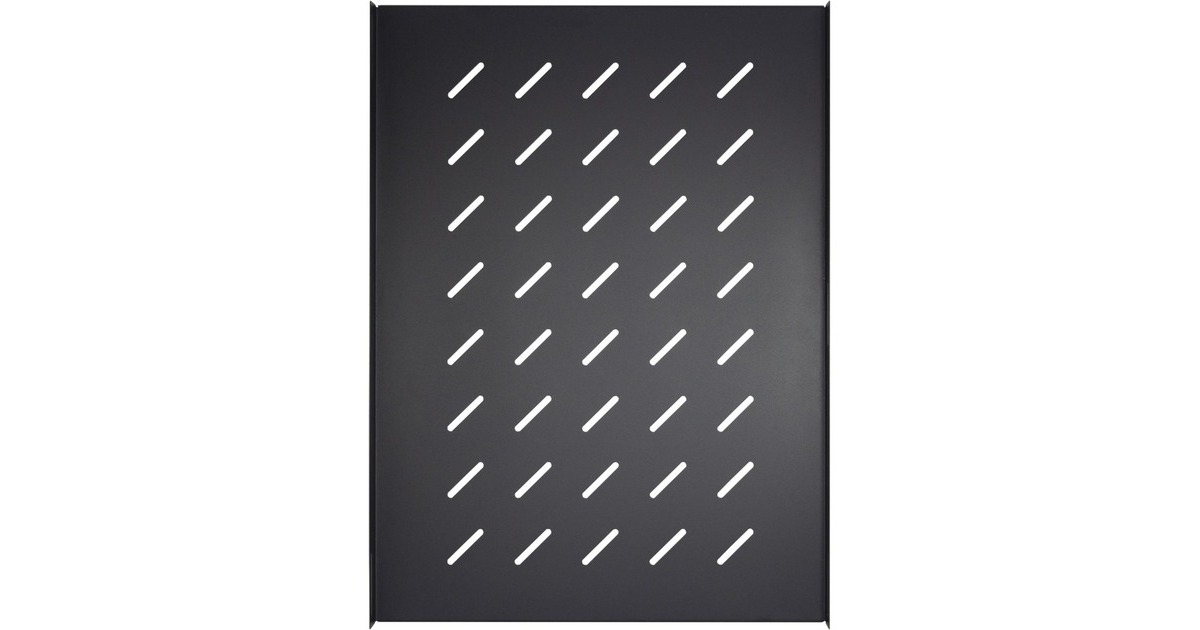 Inter-Tech SW-650/1000 Boden 2x, Fachboden(schwarz, 2 Stück)