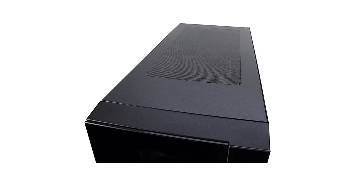 Inter-Tech W-III RGB, Tower-Gehäuse(schwarz, Frontblende aus Tempered Glass )