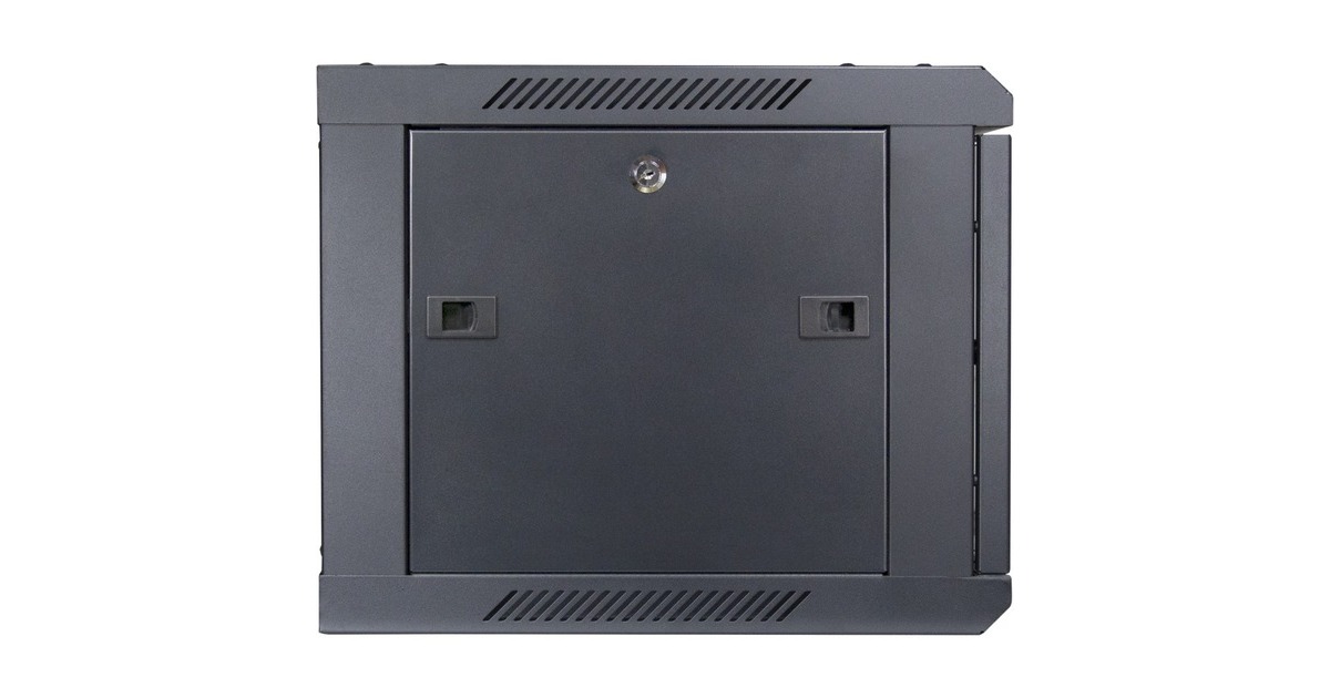 Inter-Tech Wandgehäuse SMA-6406, IT-Schrank(schwarz, 6HE)