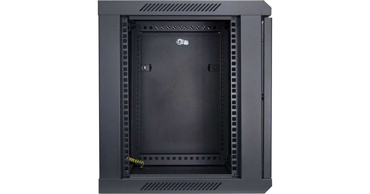 Inter-Tech Wandgehäuse SMA-6409, IT-Schrank(schwarz, 9HE)