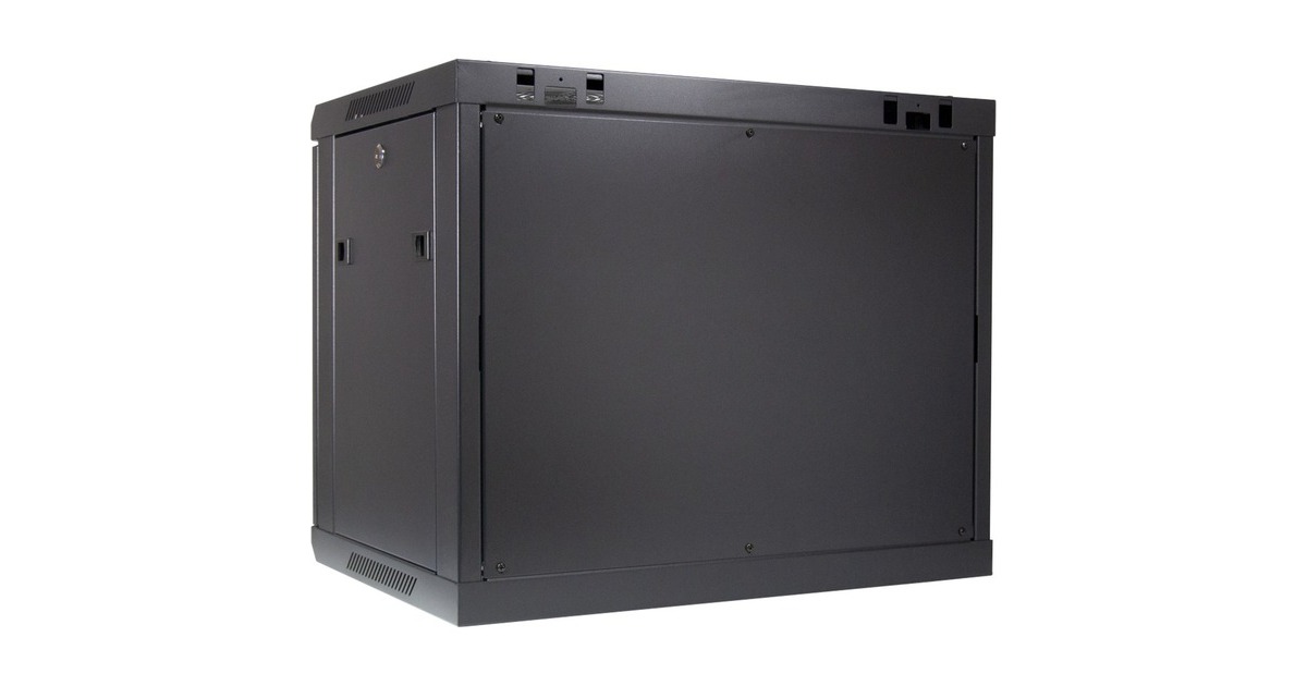 Inter-Tech Wandgehäuse SMA-6409, IT-Schrank(schwarz, 9HE)