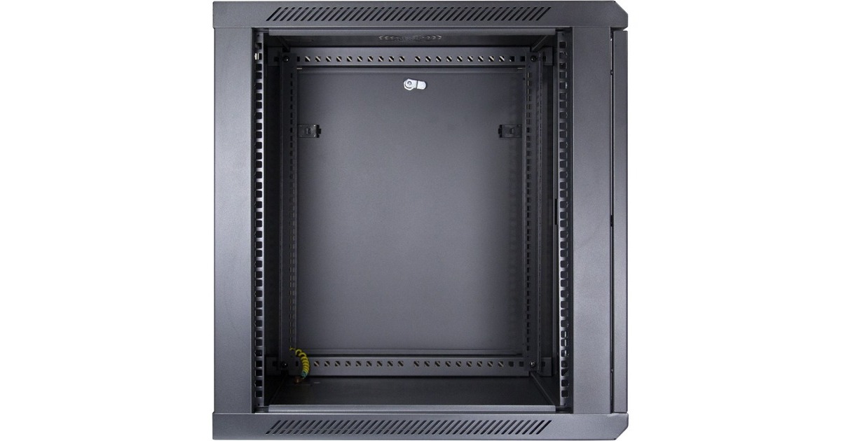 Inter-Tech Wandgehäuse SMA-6612, IT-Schrank(schwarz, 12HE)