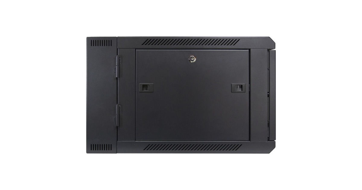 Inter-Tech Wandgehäuse SMB-6606, IT-Schrank(schwarz, 6HE)