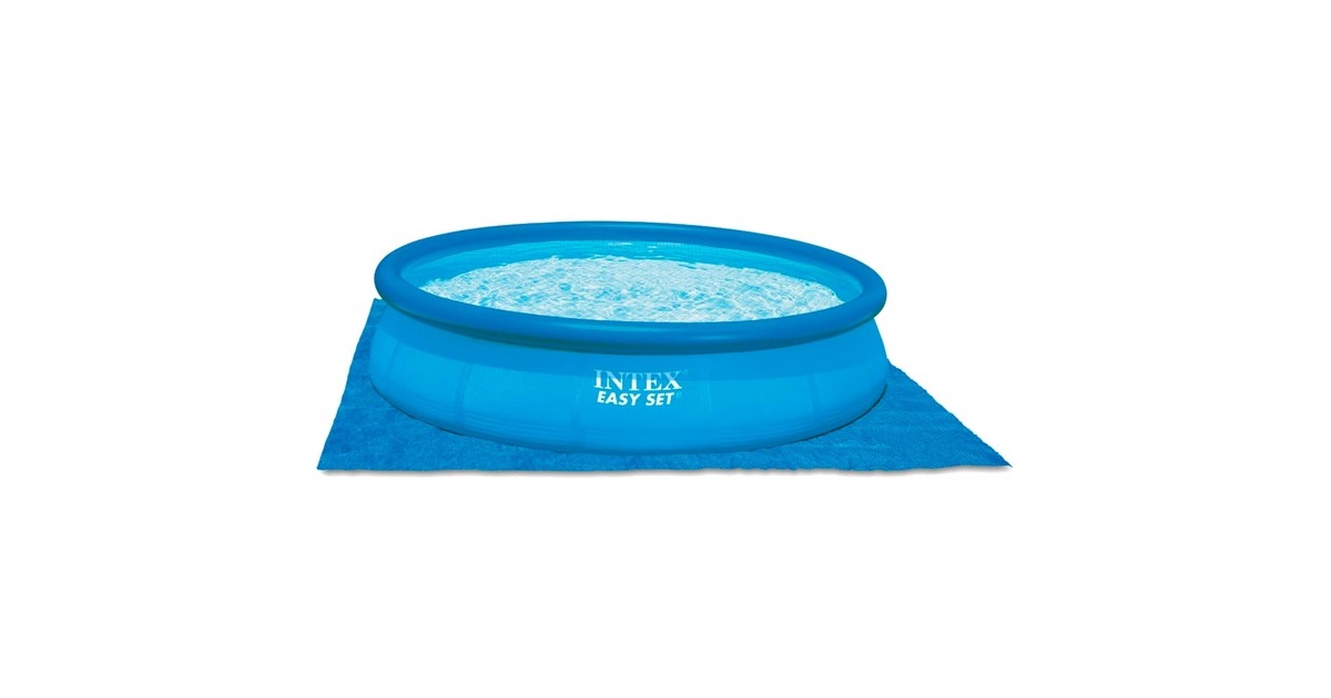 Intex Easy Set Pool 126166GN, Ø 457cm x 107cm, Schwimmbad(blau, mit Kartuschen-Filteranlage)