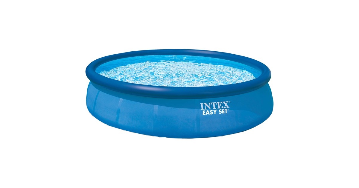 Intex Easy Set Pools, Ø 396 x 84 cm, Schwimmbad(hellblau/dunkelblau) Intex Easy Set Pools, Ø 396 x 84 cm, Schwimmbad(hellblau/dunkelblau)