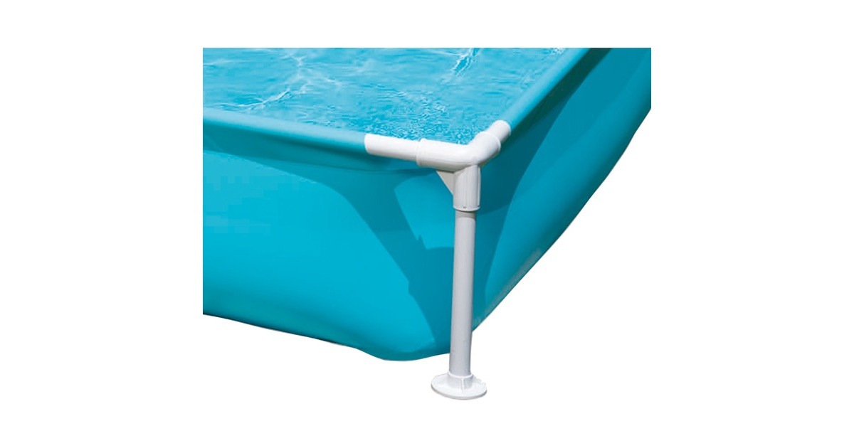 Intex Frame Pool Mini, 122 x 122 x 30cm, Schwimmbad(blau)