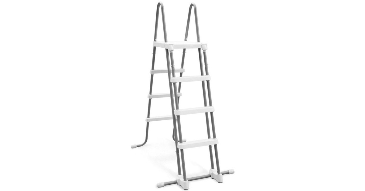 Intex Frame Pool Set Prism Rondo 126732GN, Ø 549 x 122cm, Schwimmbad(grau/blau, Kartuschen-Filteranlage OPTIMO 636G)