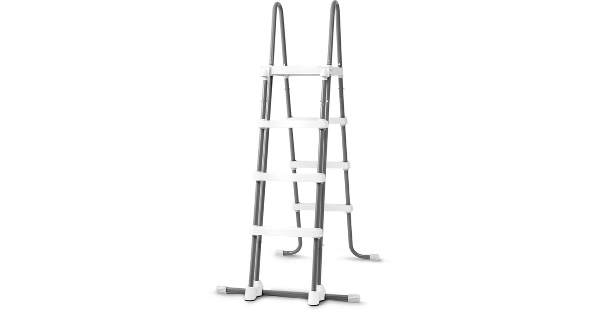 Intex Frame Pool Set Rondo, Ø 457 x 122cm, Schwimmbad(dunkelblau/weiß, Kartuschen-Filteranlage ECO 638R)