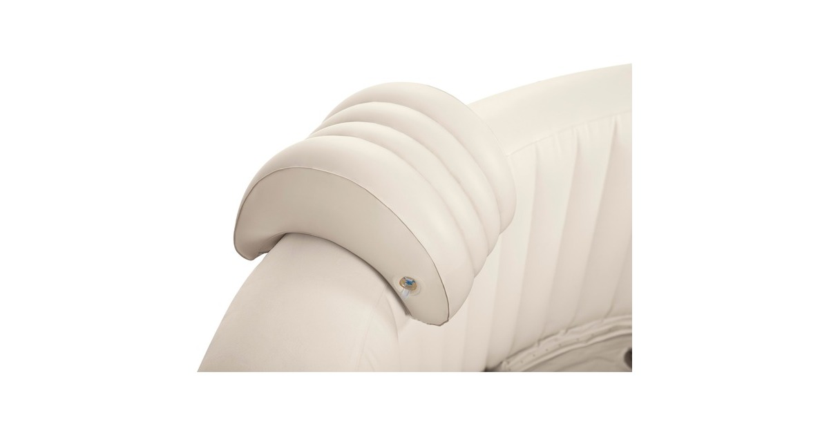 Intex Kopfstütze aufblasbar für Whirlpools 128501(beige, 128501)