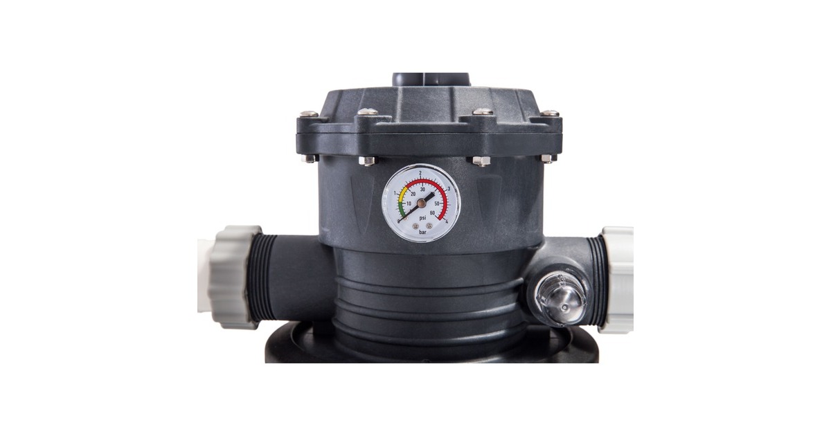 Intex Krystal Clear Sandfilteranlage SF90220RC-1, Wasserfilter(dunkelgrau/grau, 190 Watt)