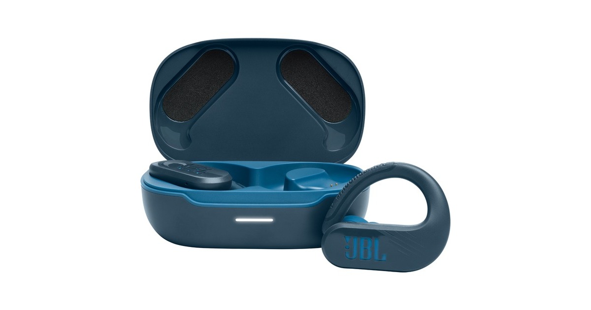 JBL Endurance Peak 3, Kopfhörer(blau, Bluetooth)