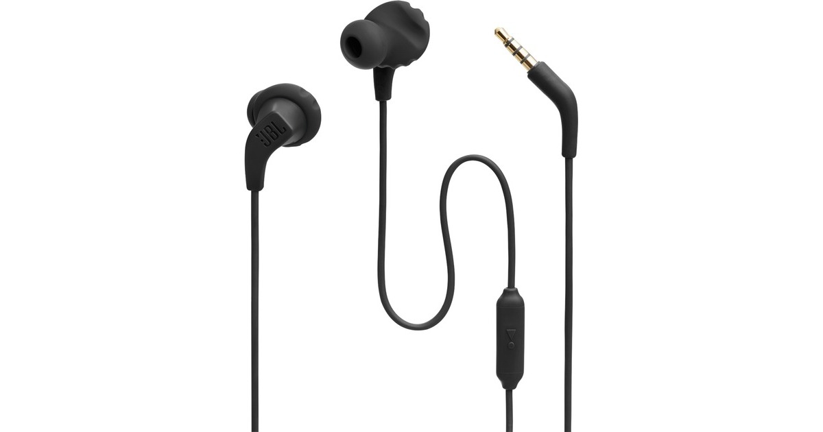 JBL Endurance Run 2 Wired, Kopfhörer(schwarz, 3.5 mm Klinke)