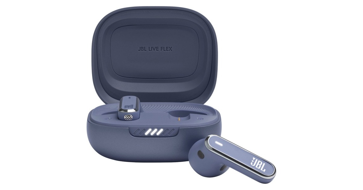 JBL Live Flex, Headset(blau, True wireless, True Adaptive Noise cancelling, Bluetooth) JBL Live Flex, Headset(blau, True wireless, True Adaptive Noise cancelling, Bluetooth)