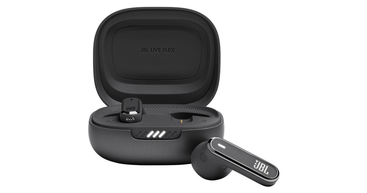 JBL Live Flex, Headset(schwarz, True wireless, True Adaptive Noise cancelling, Bluetooth) JBL Live Flex, Headset(schwarz, True wireless, True Adaptive Noise cancelling, Bluetooth)