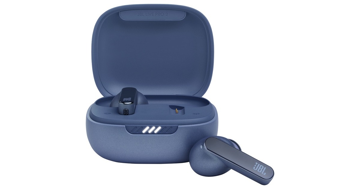 JBL Live Pro 2 TWS, Kopfhörer(blau, IPX5, Bluetooth, USB-C)