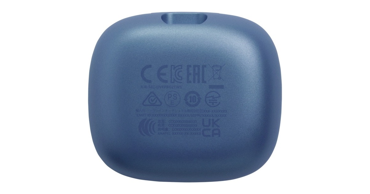 JBL Live Pro 2 TWS, Kopfhörer(blau, IPX5, Bluetooth, USB-C)