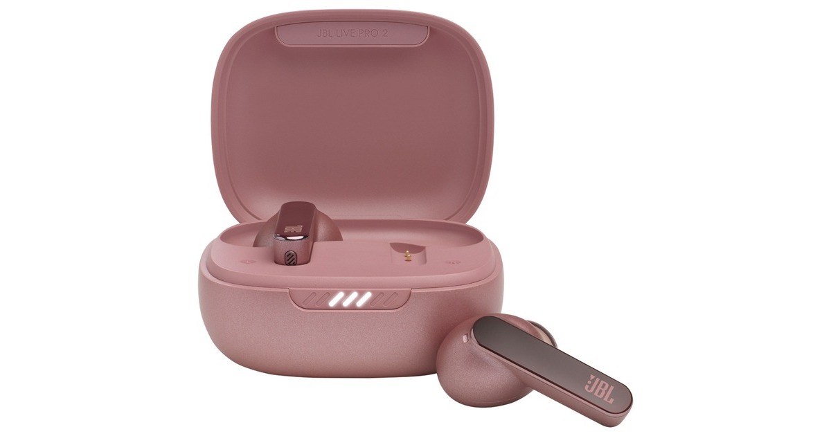 JBL Live Pro 2 TWS, Kopfhörer(pink, IPX5, Bluetooth, USB-C)