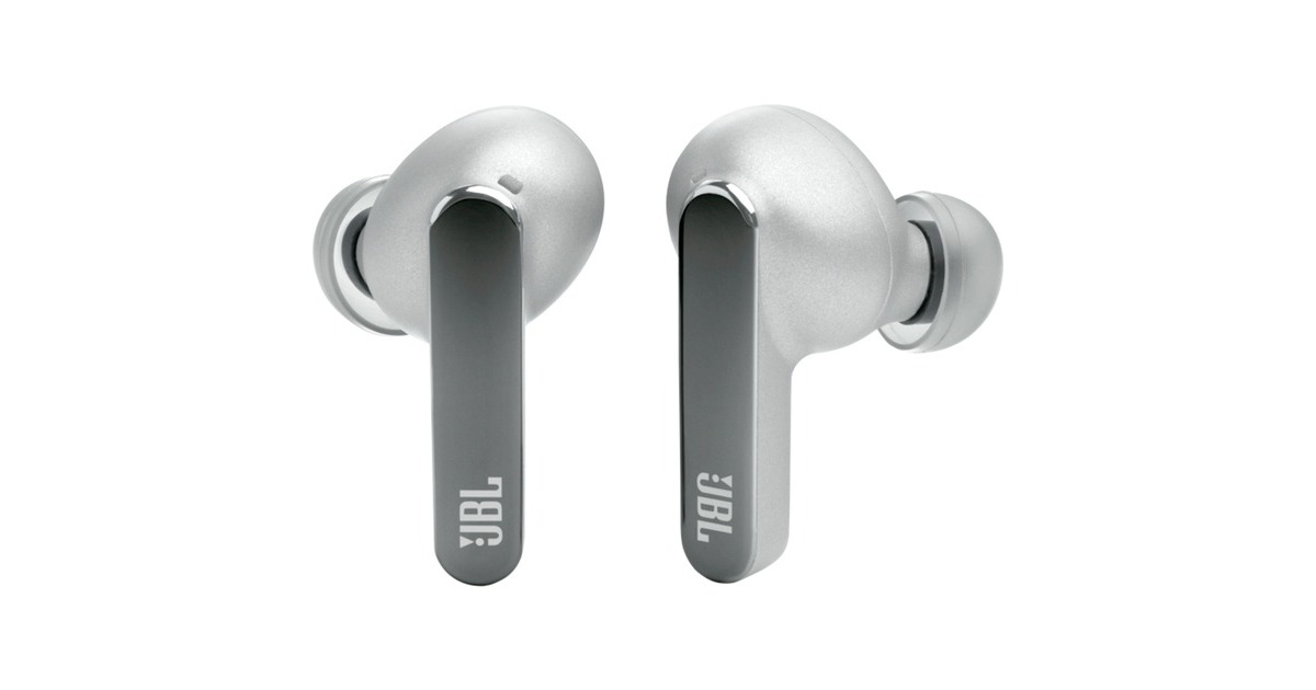 JBL Live Pro 2 TWS, Kopfhörer(silber, IPX5, Bluetooth, USB-C)