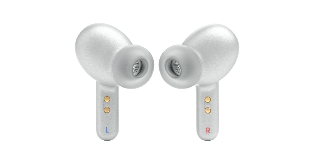 JBL Live Pro 2 TWS, Kopfhörer(silber, IPX5, Bluetooth, USB-C)