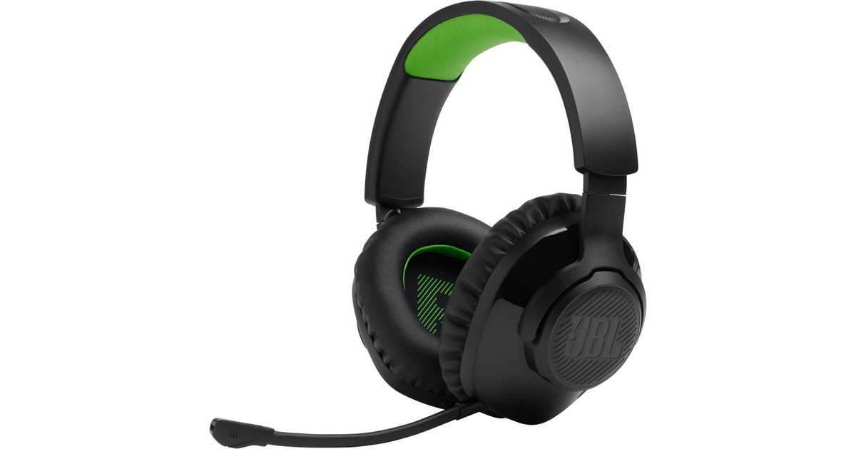 JBL Quantum 360X, Headset(schwarz/grün, Bluetooth, USB-C)