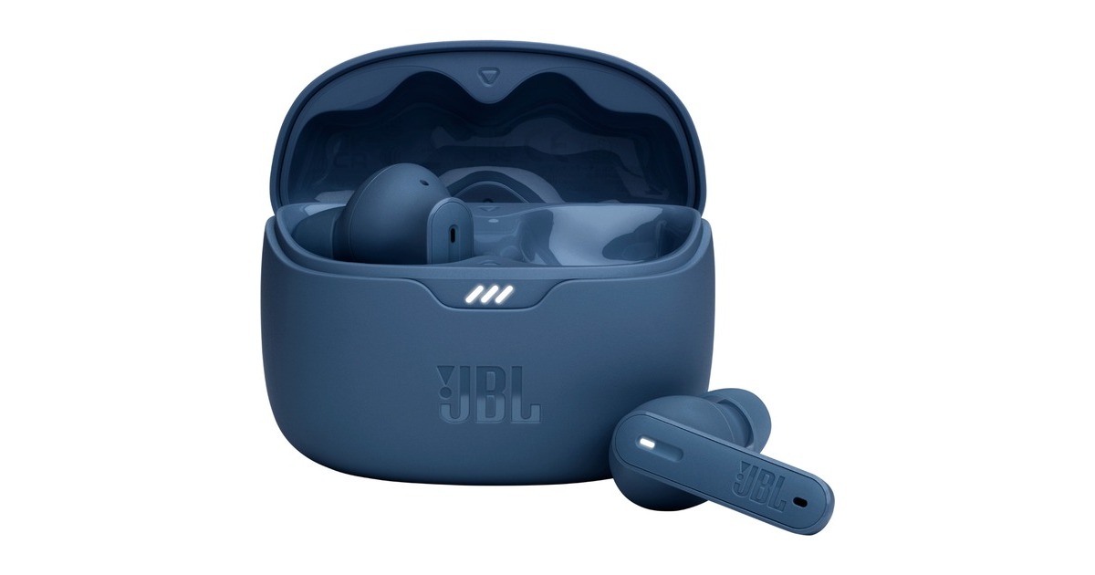JBL Tune Beam, Kopfhörer(blau, Bluetooth, TWS, USB-C)
