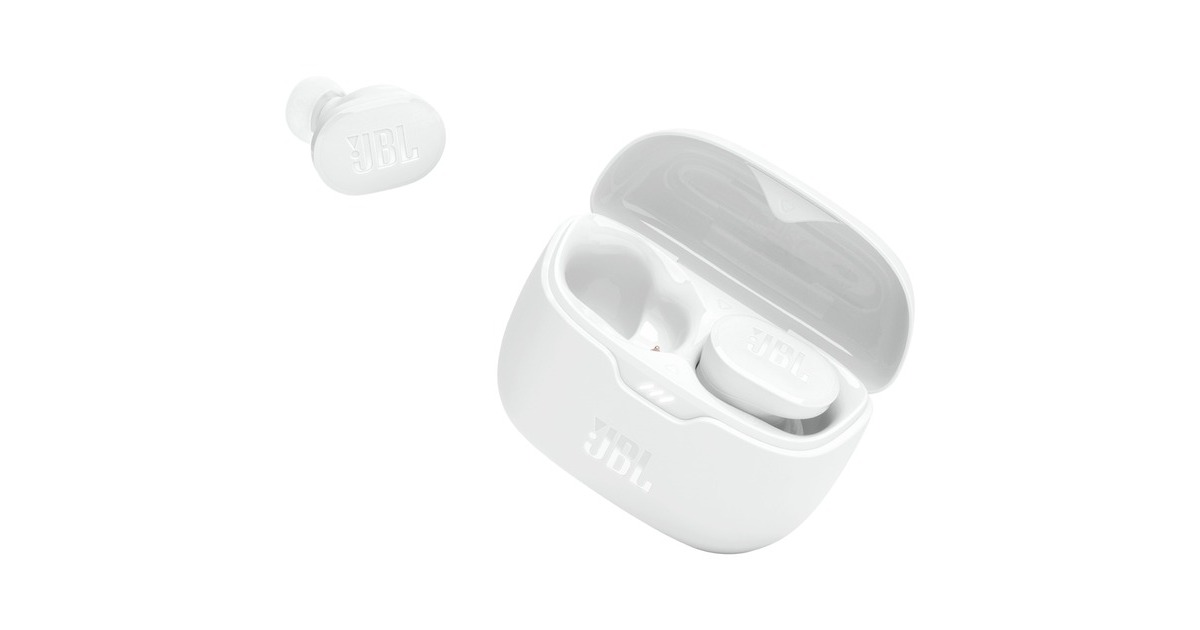 JBL Tune Buds, Kopfhörer(weiß, Bluetooth, TWS, USB-C)