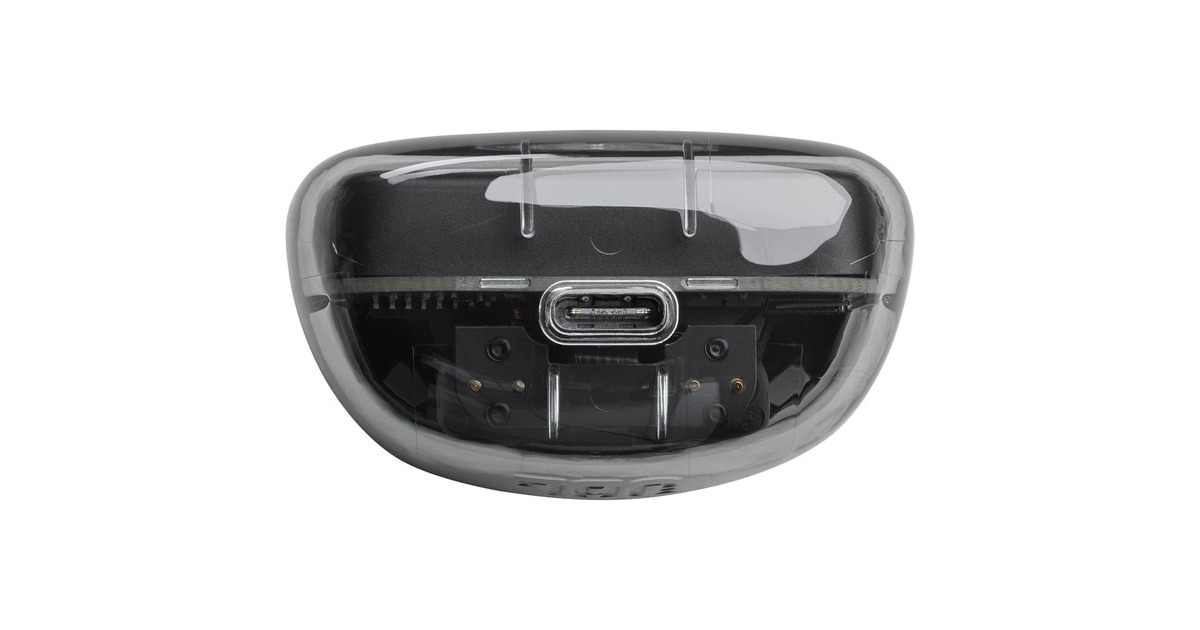 JBL Tune Flex Ghost Edition, Kopfhörer(schiefer/transparent, USB-C, Bluetooth)