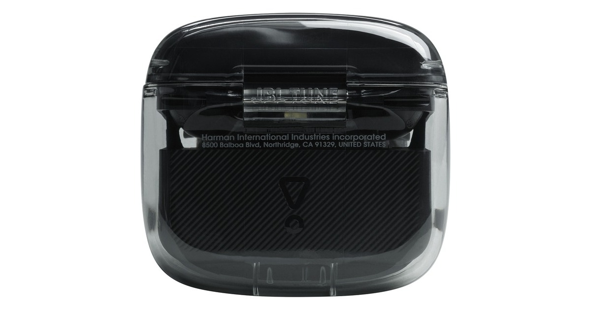 JBL Tune Flex Ghost Edition, Kopfhörer(schiefer/transparent, USB-C, Bluetooth)