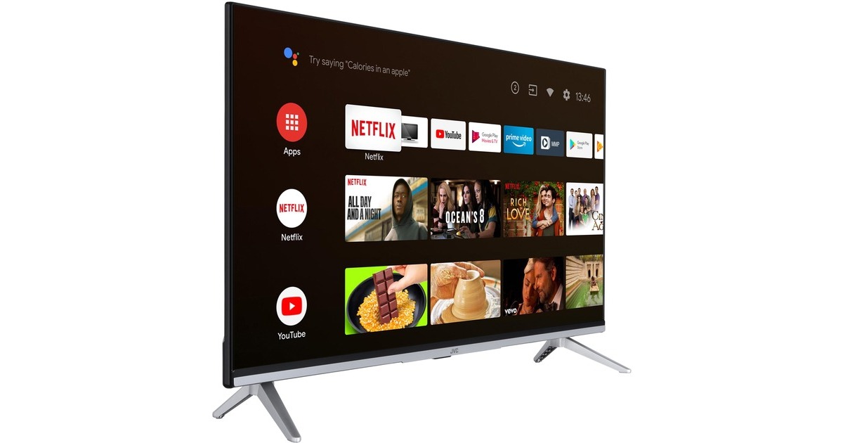 JVC LT-32VAF5355, LED-Fernseher(80 cm (32 Zoll), schwarz/silber, FullHD, Triple Tuner, SmartTV) JVC LT-32VAF5355, LED-Fernseher(80 cm (32 Zoll), schwarz/silber, FullHD, Triple Tuner, SmartTV)