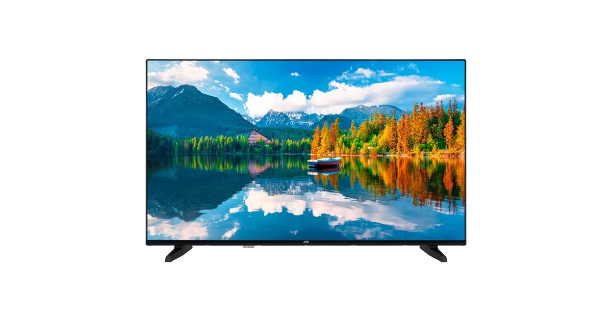 JVC LT-43VA3355, LED-Fernseher(108 cm (43 Zoll), schwarz, UHD/4K, Triple Tuner, SmartTV)