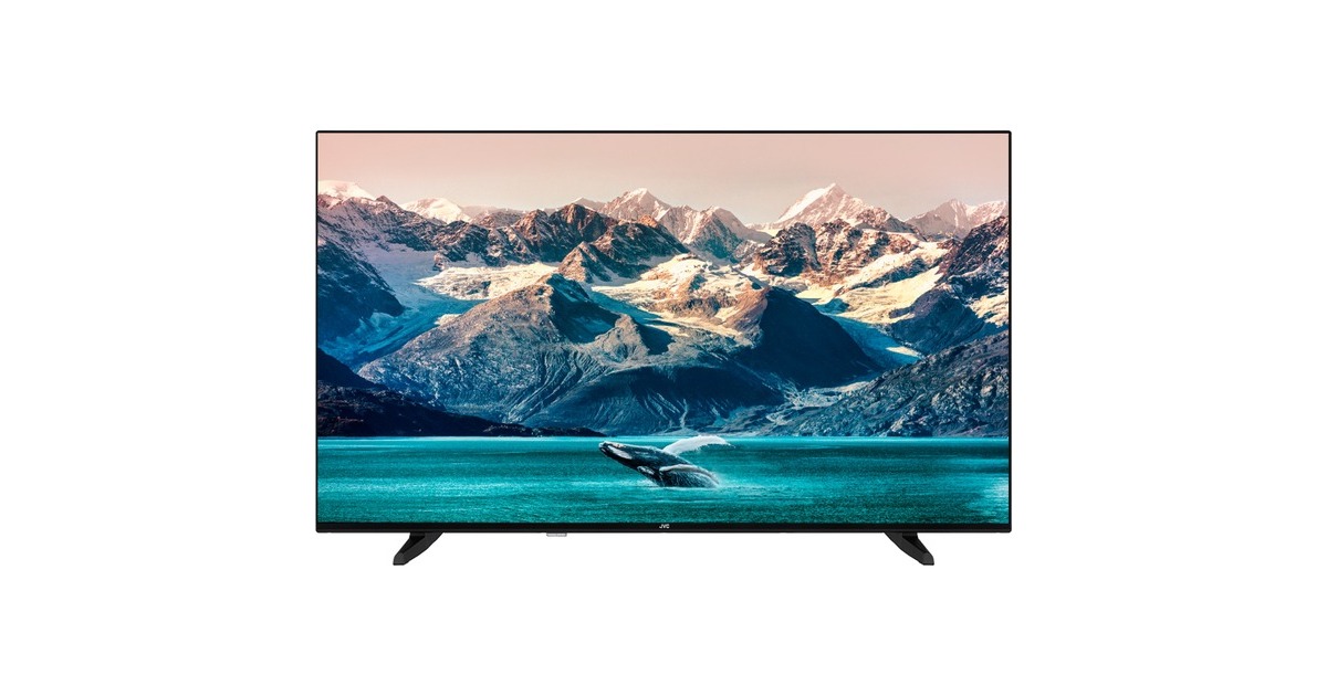 JVC LT-50VA3355, LED-Fernseher(126 cm (50 Zoll), schwarz, UltraHD/4K, Triple Tuner, SmartTV)