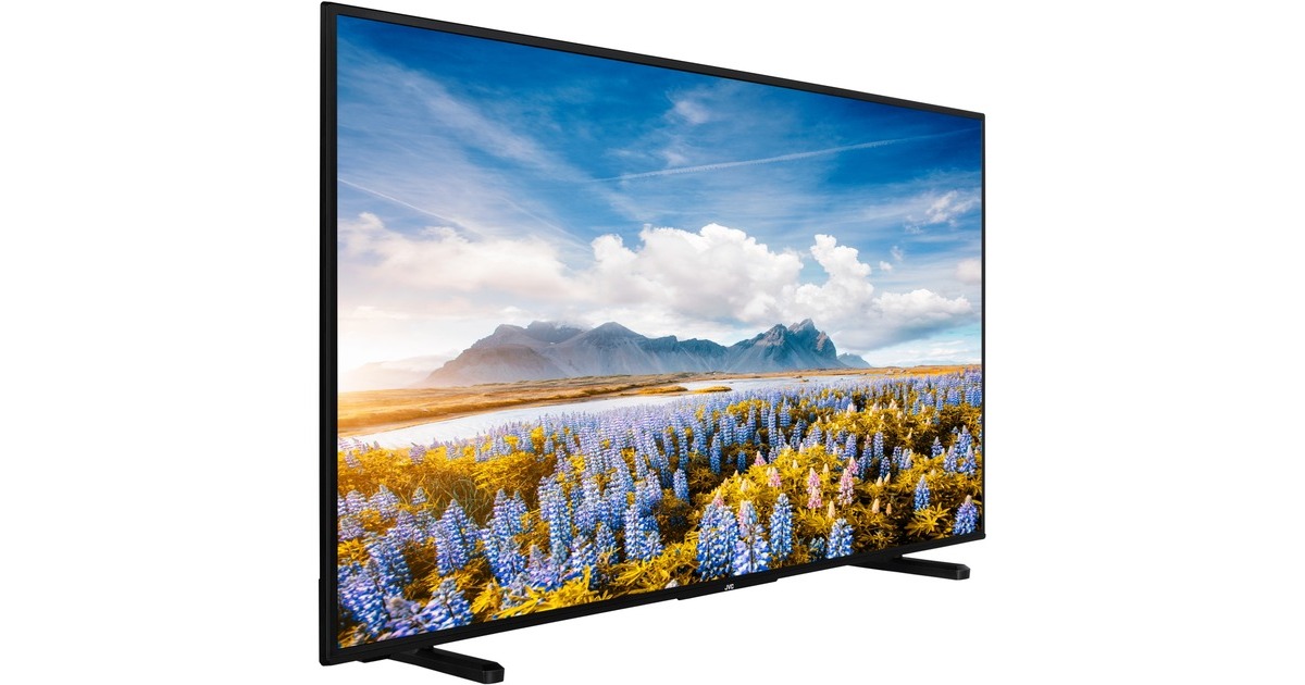 JVC LT-55VU2256, LED-Fernseher(139 cm (55 Zoll), schwarz, UltraHD/4K, SmartTV, Triple Tuner)