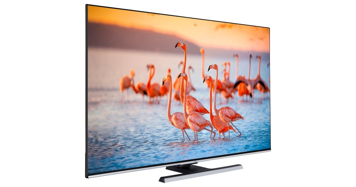 JVC LT-55VU8156, LED-Fernseher(139 cm (55 Zoll), schwarz/silber, UltraHD/4K, Triple Tuner, SmartTV)