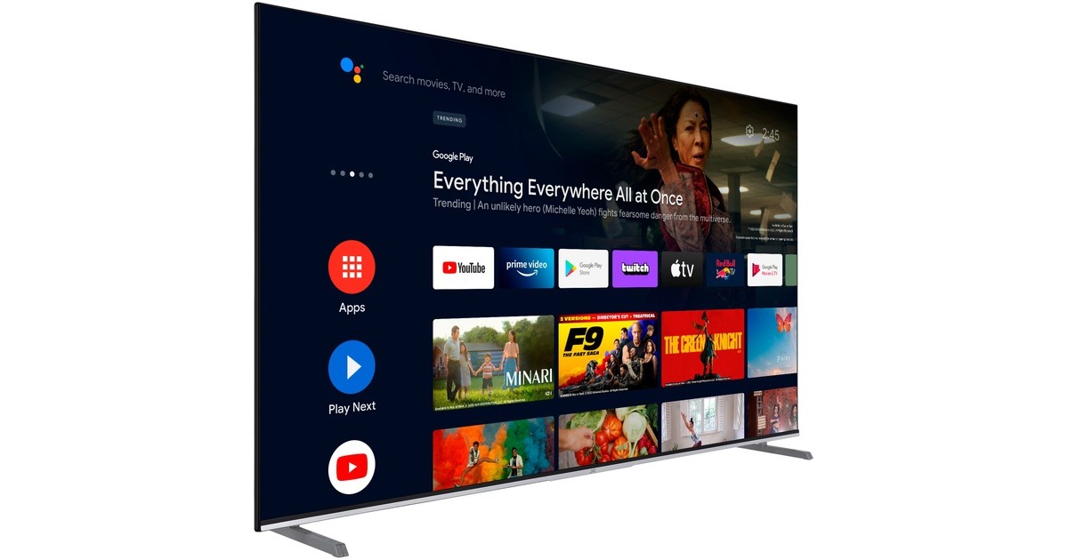 JVC LT-65VA7255, LED-Fernseher(165 cm (65 Zoll), schwarz, UltraHD/4K, Triple Tuner, SmartTV)