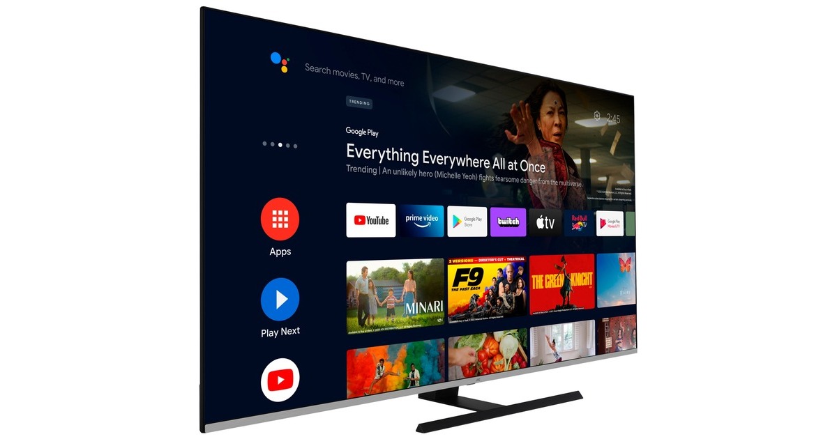 JVC LT-70VAQ7255, QLED-Fernseher(177 cm (70 Zoll), schwarz/silber, UltraHD/4K, Triple Tuner, SmartTV)