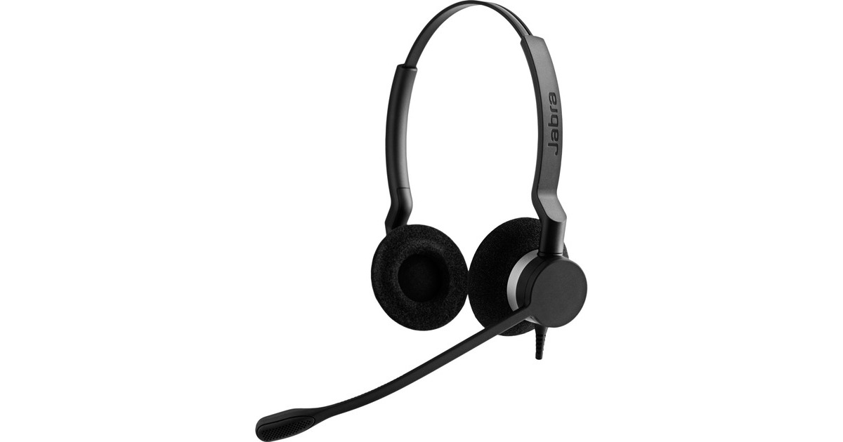 Jabra BIZ 2300 Duo, Headset(schwarz)
