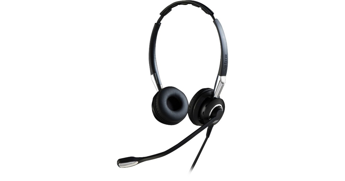 Jabra BIZ 2400 II Duo, Headset(schwarz, Ultra-NC)