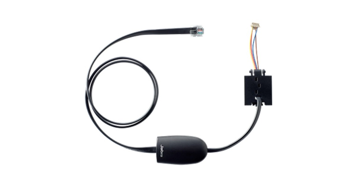 Jabra EHS-Adapterkabel NEC(schwarz, 90 cm)