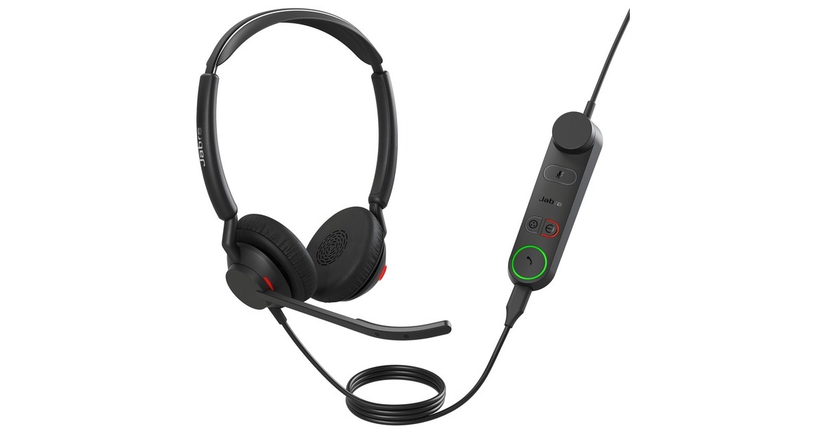 Jabra Engage 50 II Link, Headset(schwarz, Stereo, USB-A, UC)