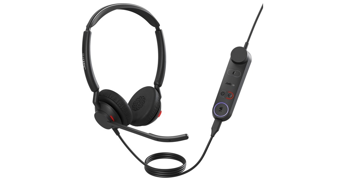 Jabra Engage 50 II Link, Headset(schwarz, Stereo, USB-C, MS)