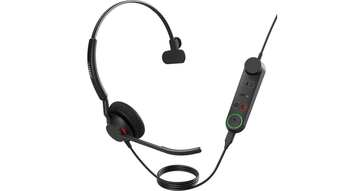 Jabra Engage 50 II Link, Headset(schwarz, Mono, USB-C, UC)