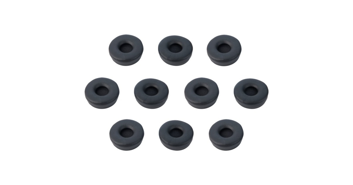Jabra Engage Ohrkissen(schwarz, 10 Stück, Jabra Engage 65/75)