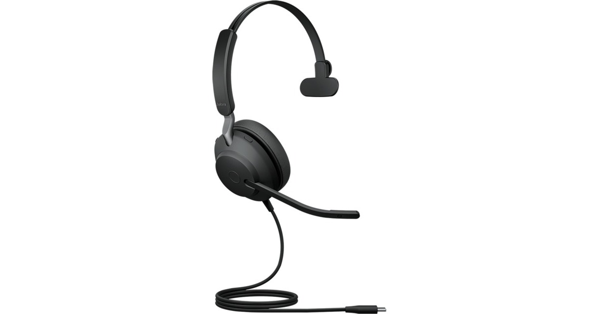 Jabra Evolve2 40 SE, Headset(schwarz, Mono, USB-A, UC)