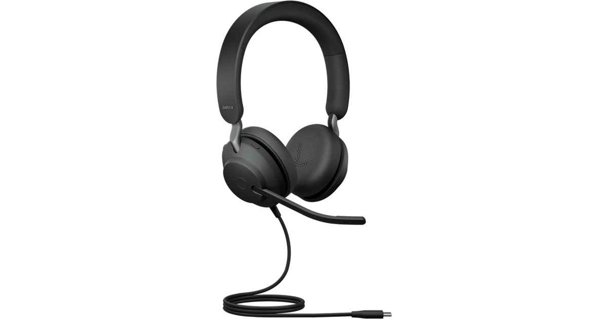 Jabra Evolve2 40 SE, Headset(schwarz, Stereo, USB-C, UC)
